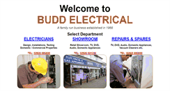 Desktop Screenshot of buddelectrical.co.uk